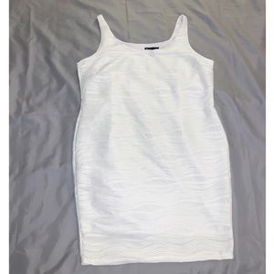 💜2 for $32 FTF Body-con dress (Plus size) [White]